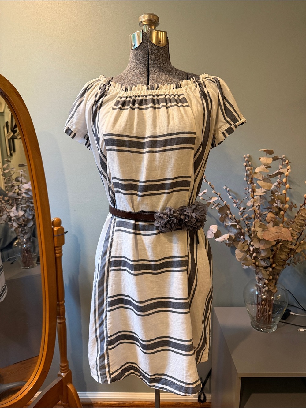 Fig Linen Blend Sundress
